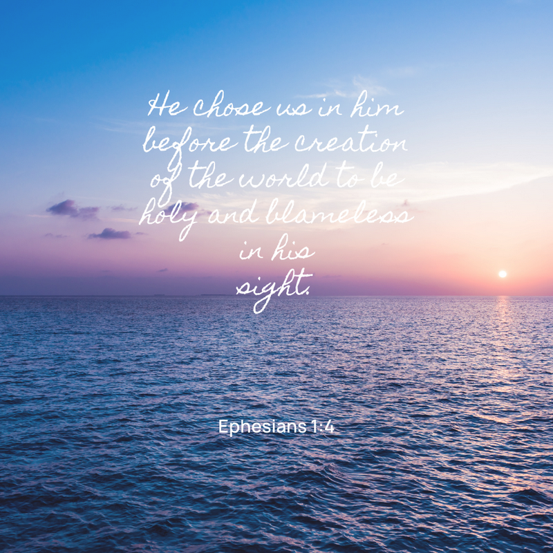 Ephesians 1:4