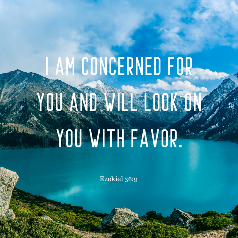 Ezekiel 36:9