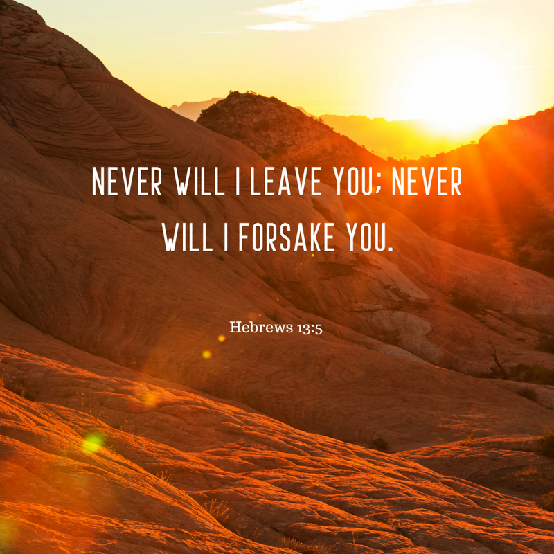 Hebrews 13:5