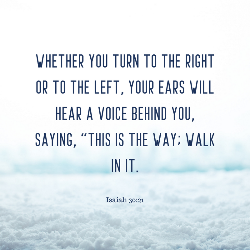Isaiah 30:21