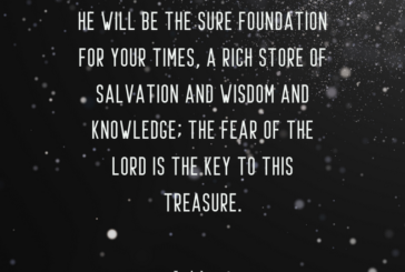 Isaiah 33:6
