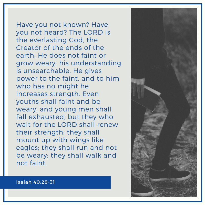 Isaiah 40:28-31