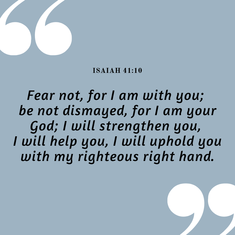 Isaiah 41:10
