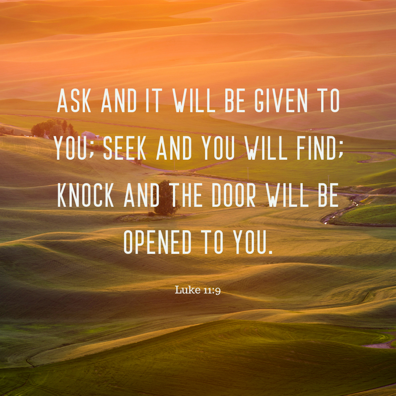 Luke 11:9