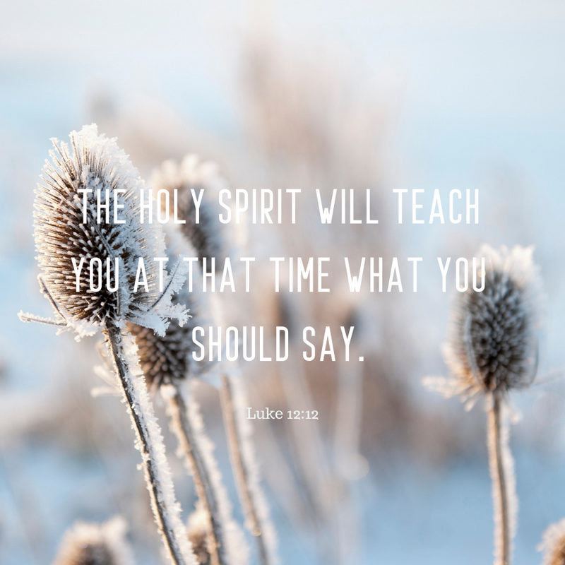 Luke 12:12