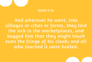 Mark 6:56