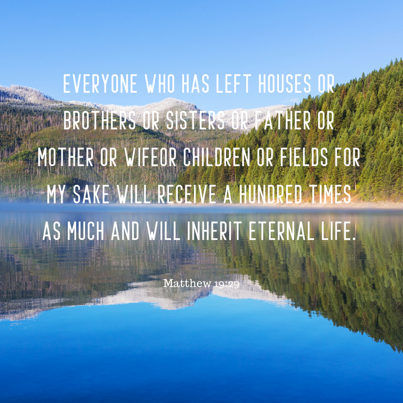 Matthew 19:29