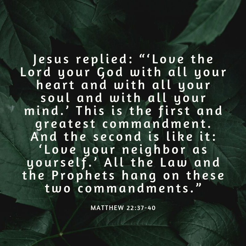 Matthew 22:37-40