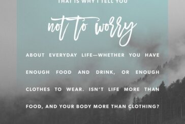 Matthew 6:25