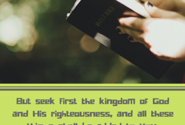 Matthew 6:33