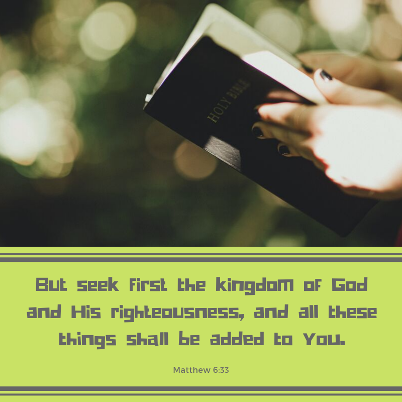Matthew 6:33