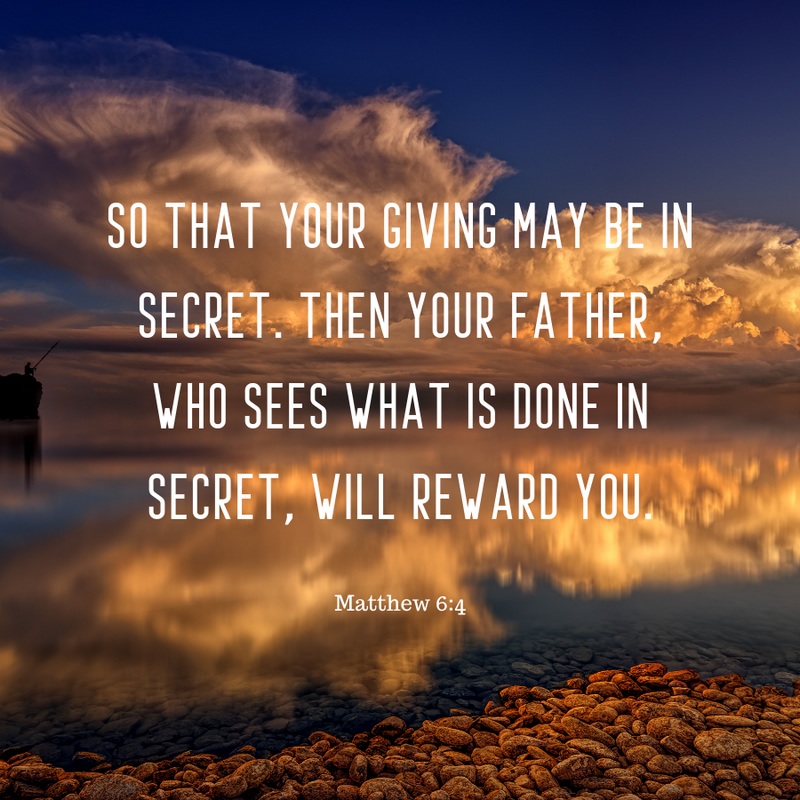Matthew 6:4