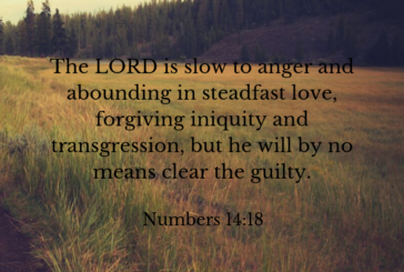 Numbers 14:18