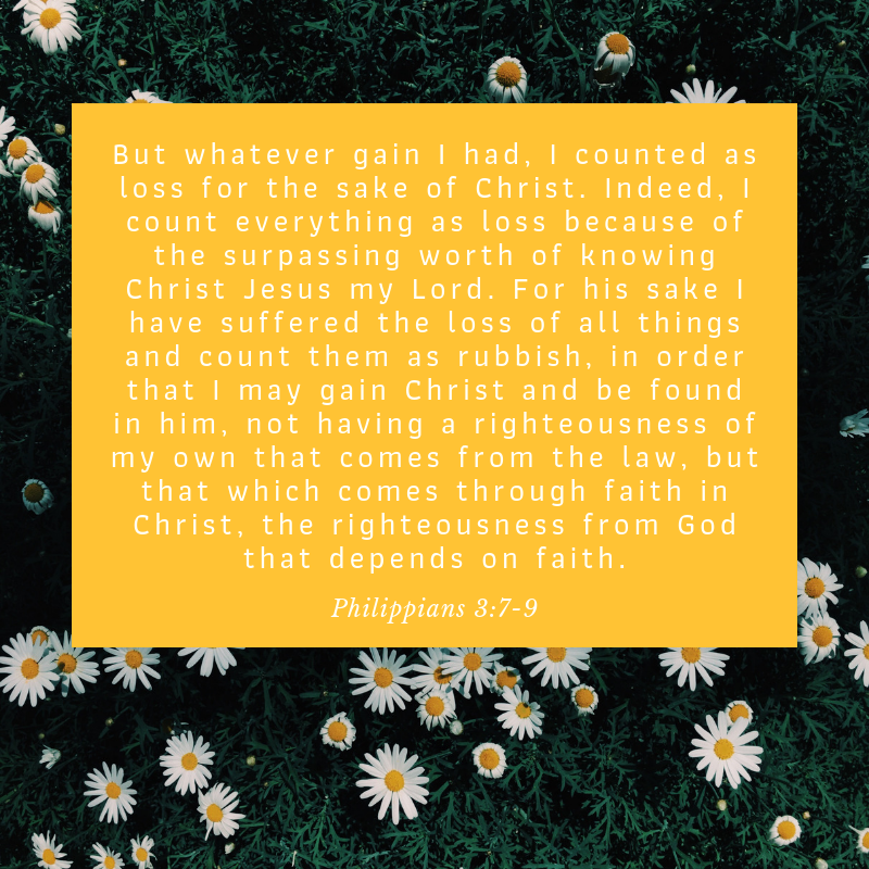 Philippians 3:7-9