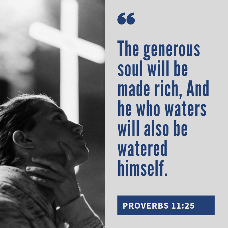 Proverbs 11:25
