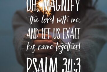 Psalm 34:3