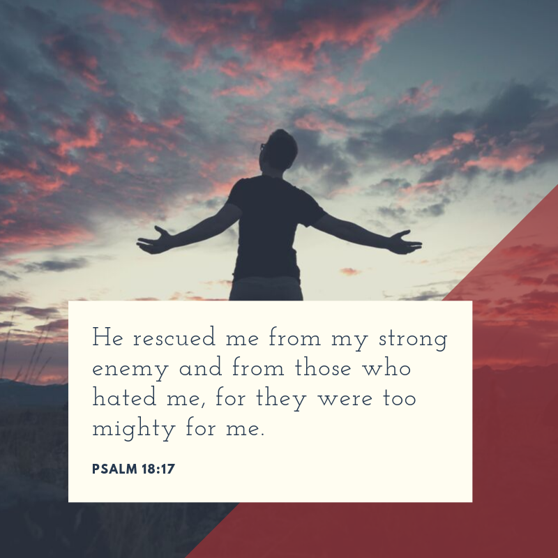Psalm 18:17
