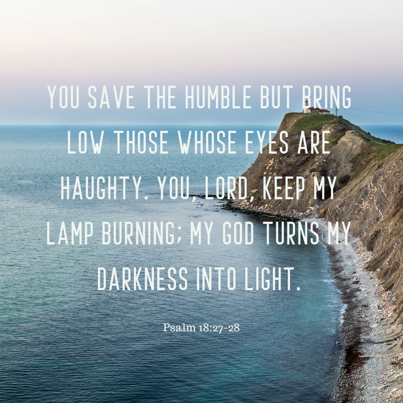 Psalm 18:27-28