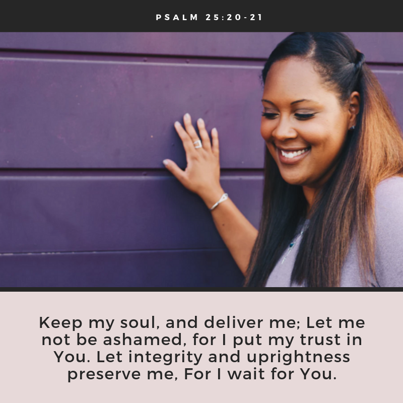Psalm 25:20-21