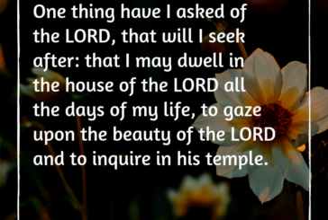 Psalm 27:4