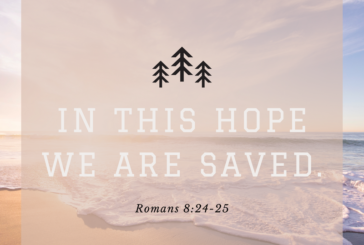 Romans 8:24-25