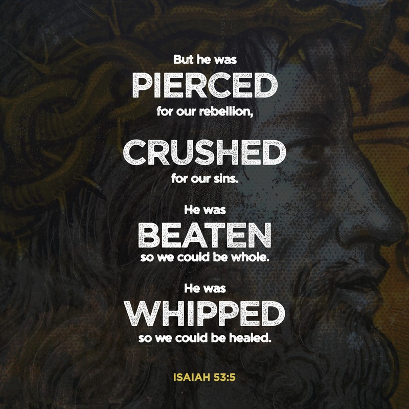 Isaiah 53:5