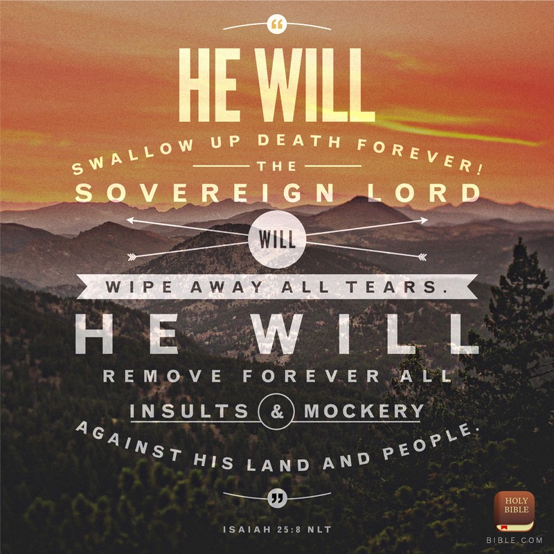 Isaiah 25:8