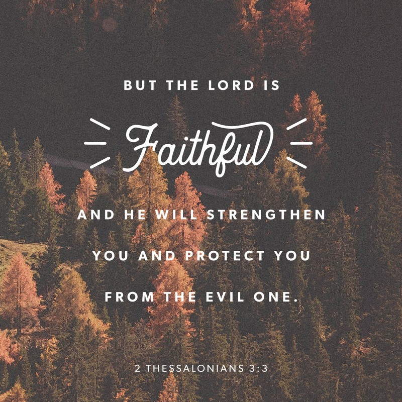 2 Thessalonians 3:3
