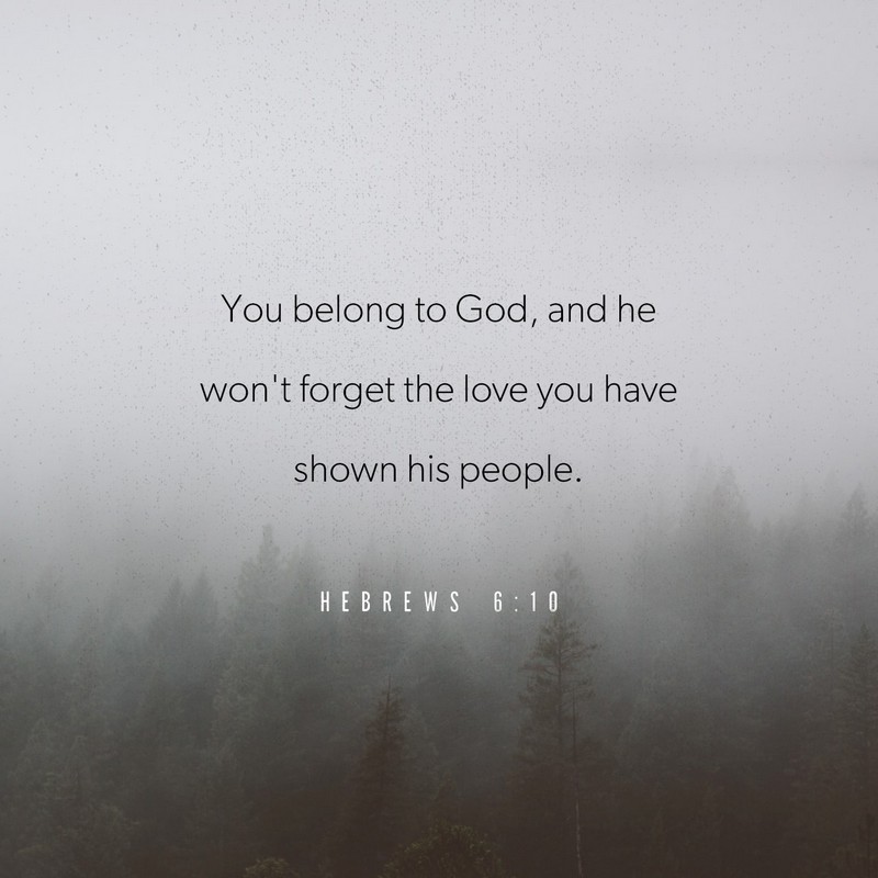 Hebrews 6:10