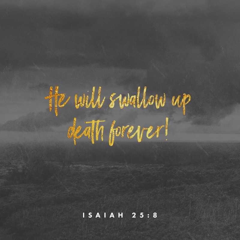 Isaiah 25:8