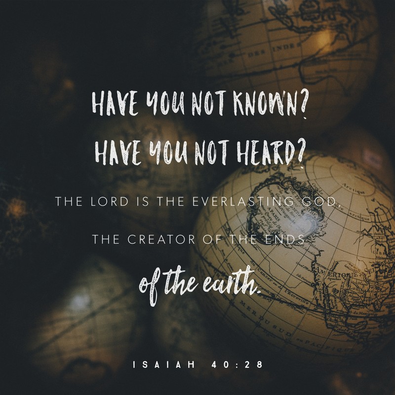 Isaiah 40:28