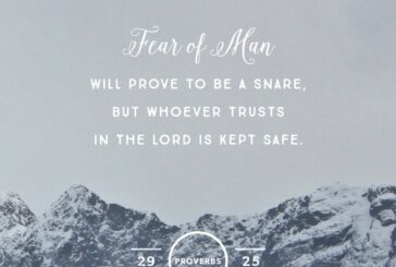 Proverbs 29:25