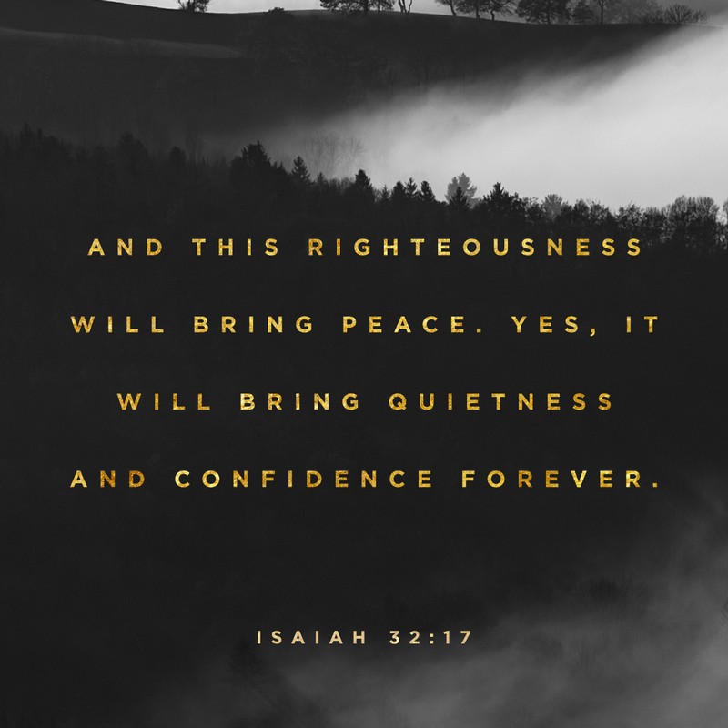 Isaiah 32:17