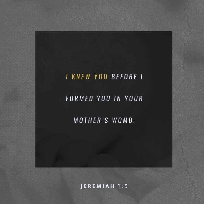 Jeremiah 1:5