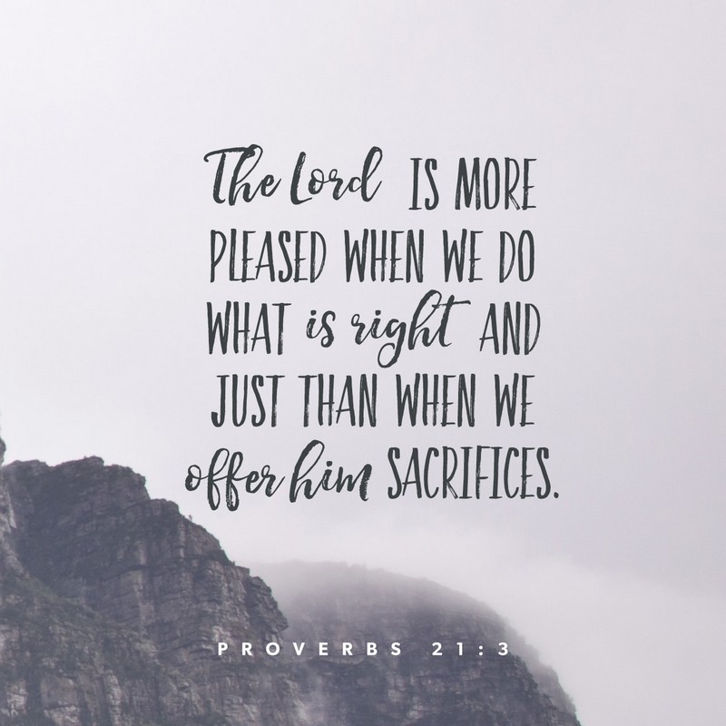 Proverbs 21:3