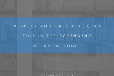 Proverbs 1:7