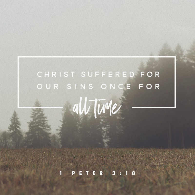 1 Peter 3:18
