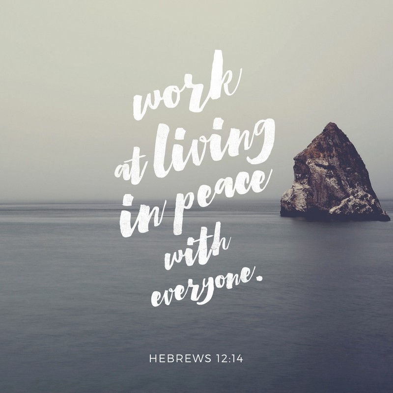 Hebrews 12:14