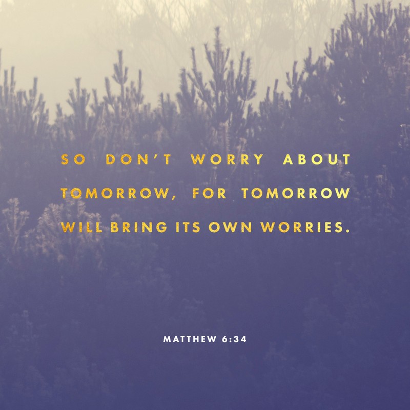 Matthew 6:34