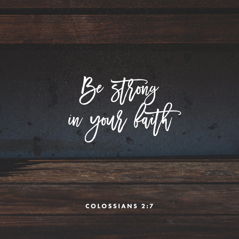 Colossians 2:7