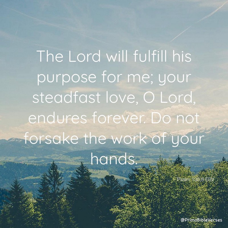 Psalm 138:8