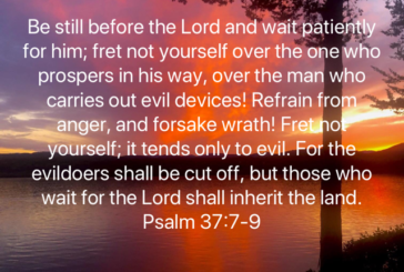 Psalm 37:7-9