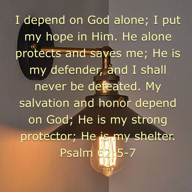 Psalm 62:5-7